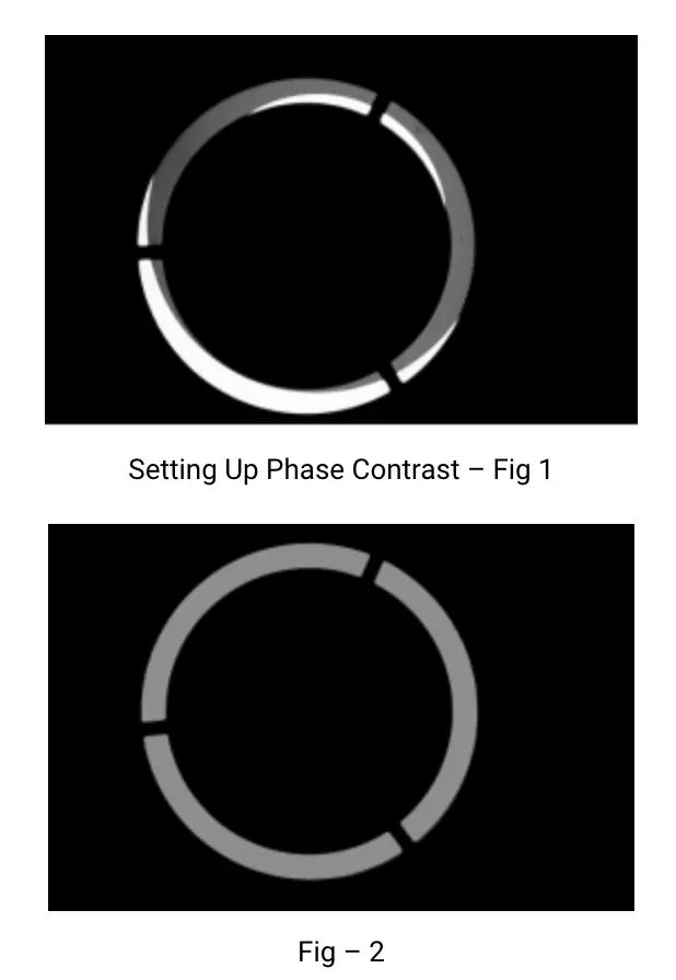 Setting Up Phase Contrast